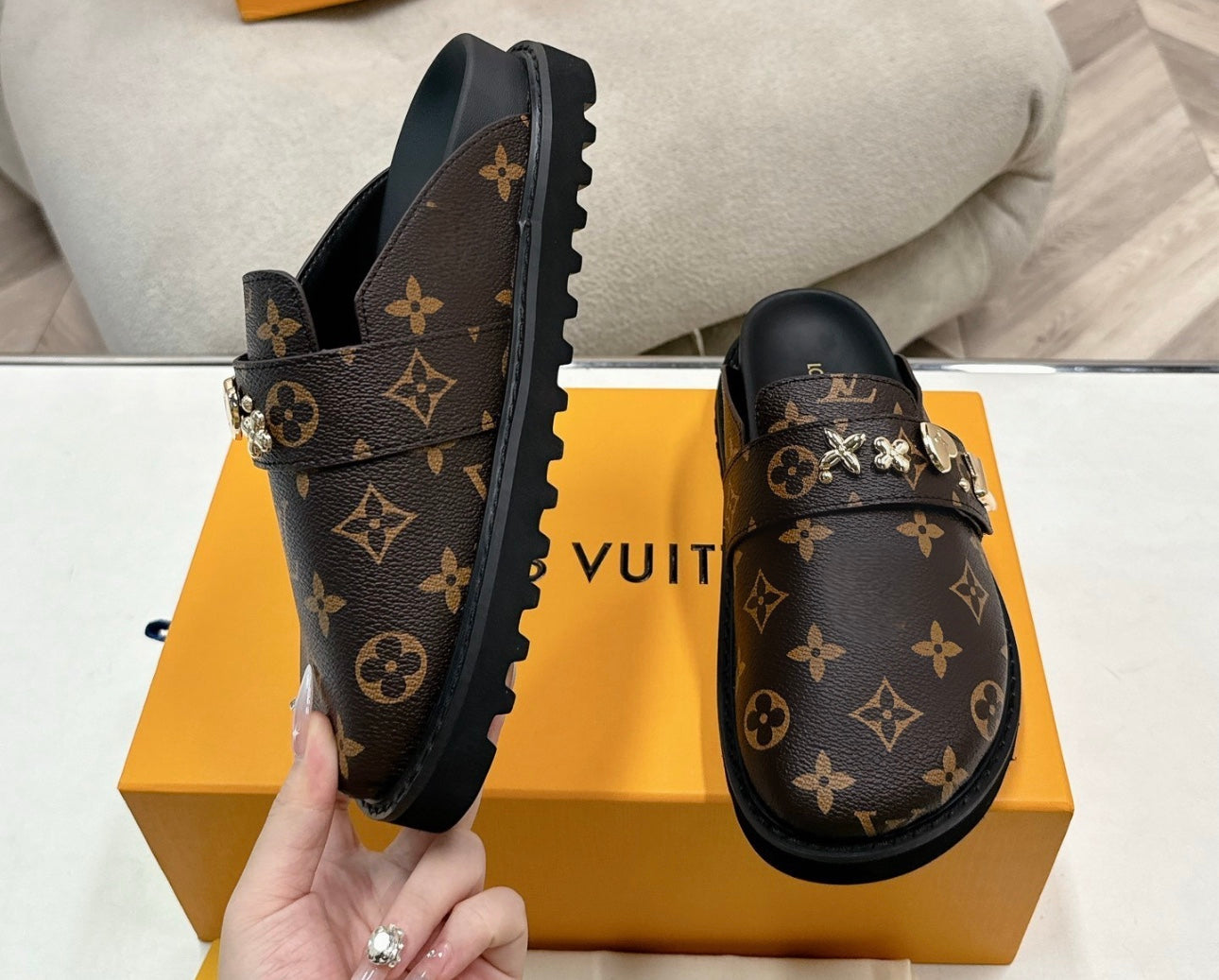 Louie slip-ons sandals