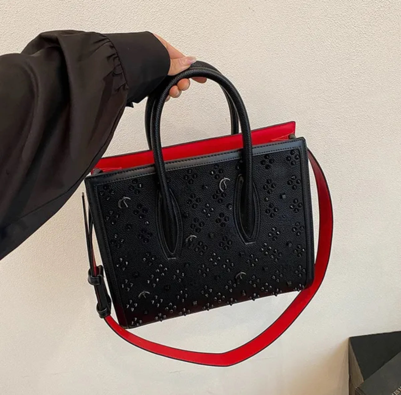 Red bottom purse