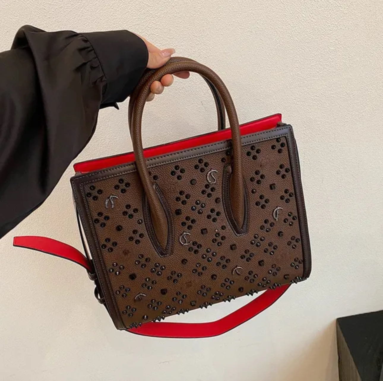 Red bottom purse