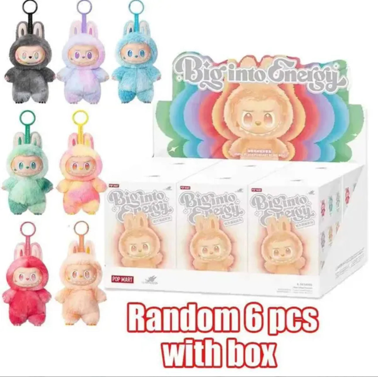 Labubu 6pcs