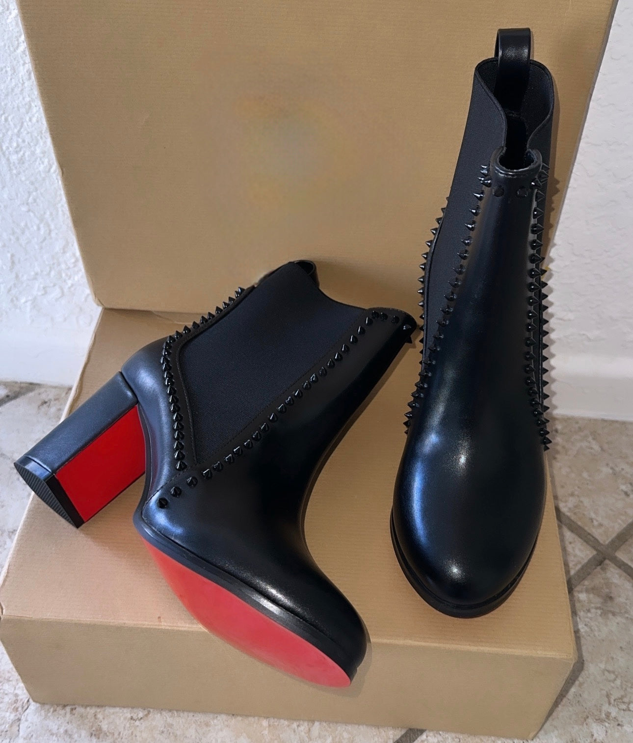 Red bottom boots