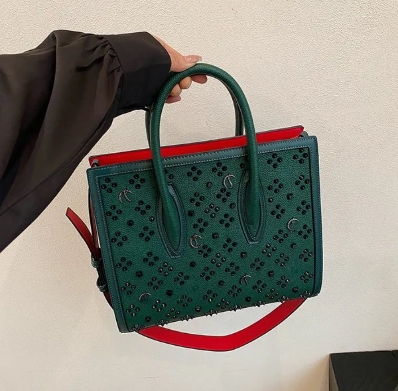 Red bottom purse