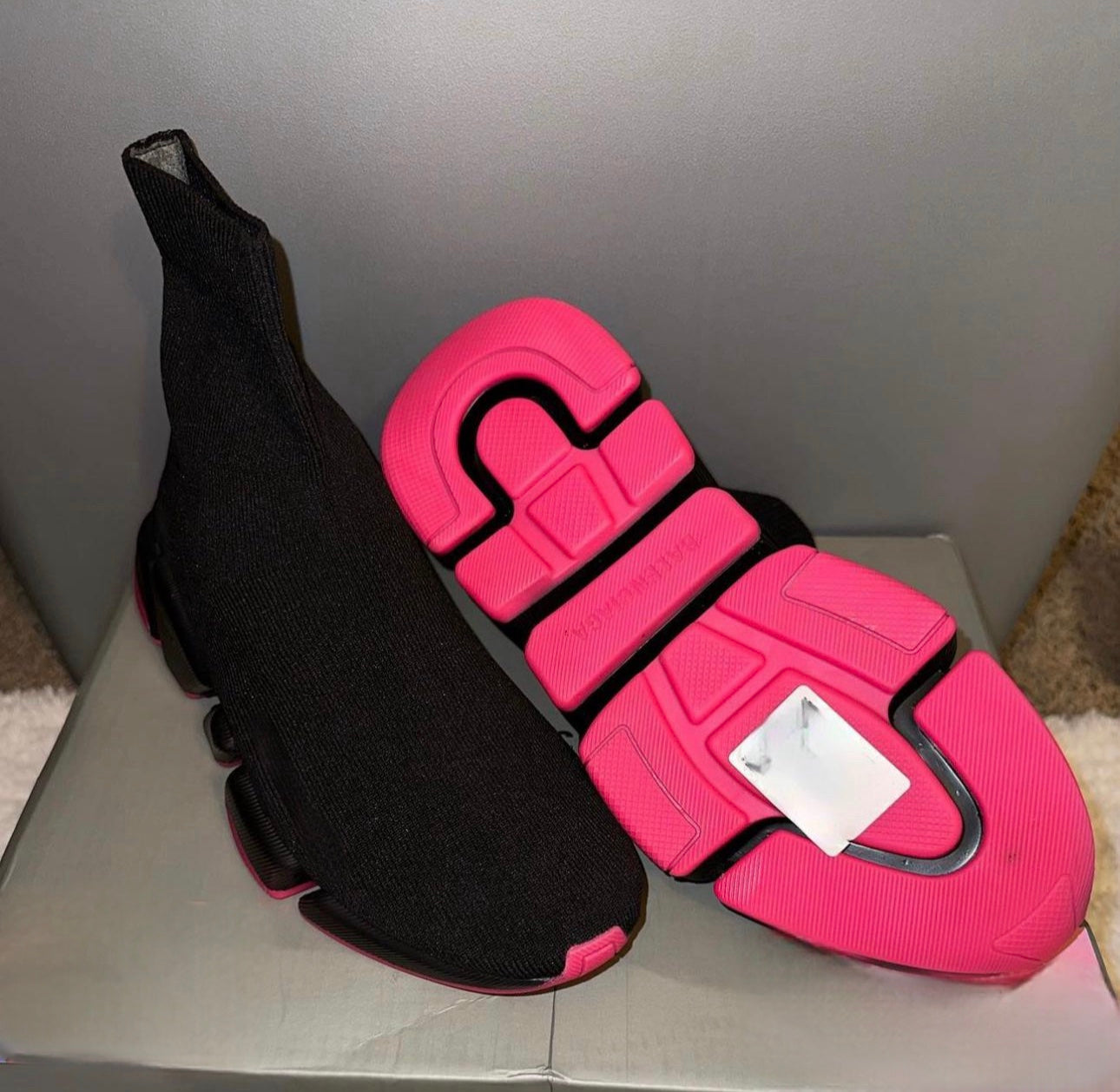 Pink/Black balenci