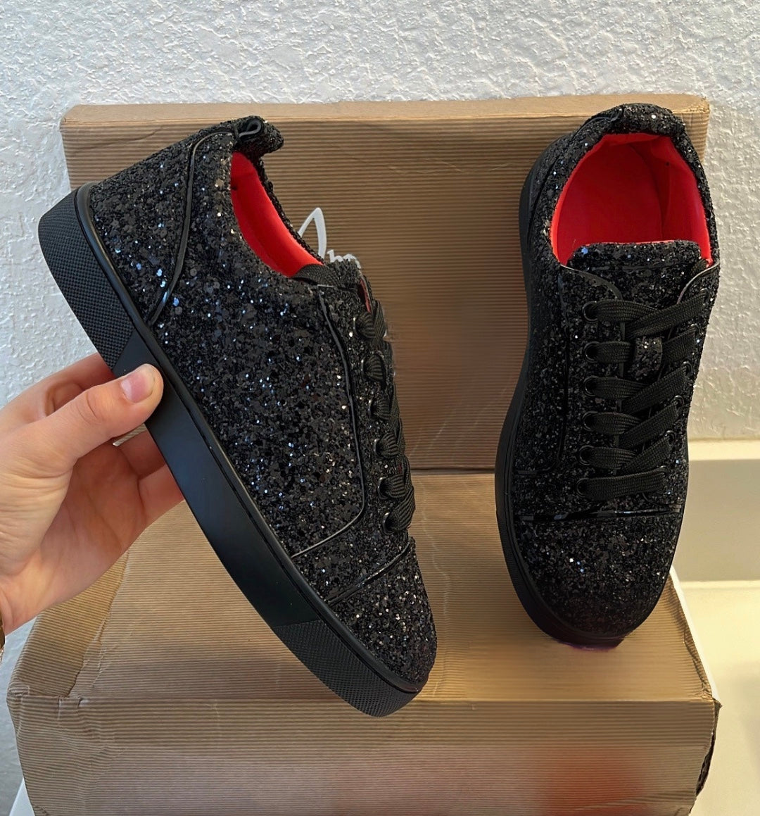 Kids red bottoms shoes