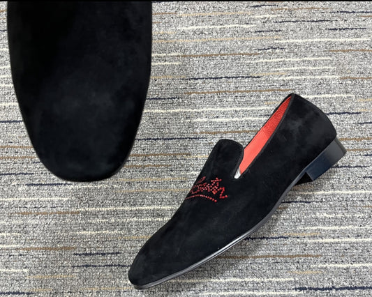 Red bottom loafers