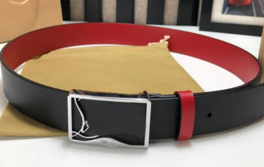 Red bottom belt