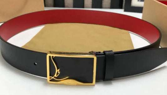 Red bottom belt