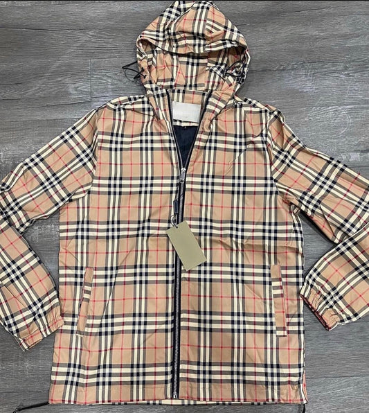 Berry windbreaker