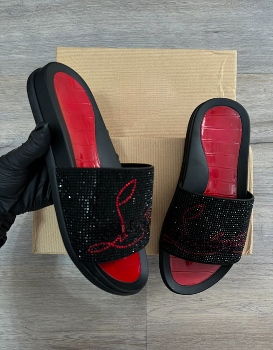 Red bottom sandals