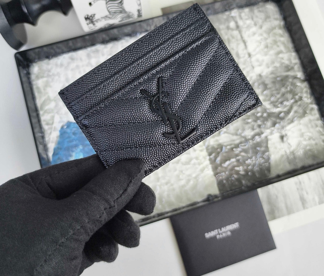 Y.S.L card holder