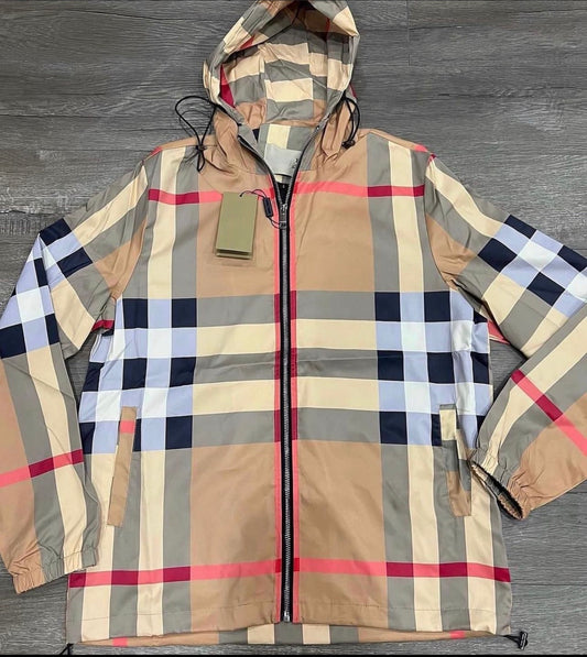 Berry windbreaker