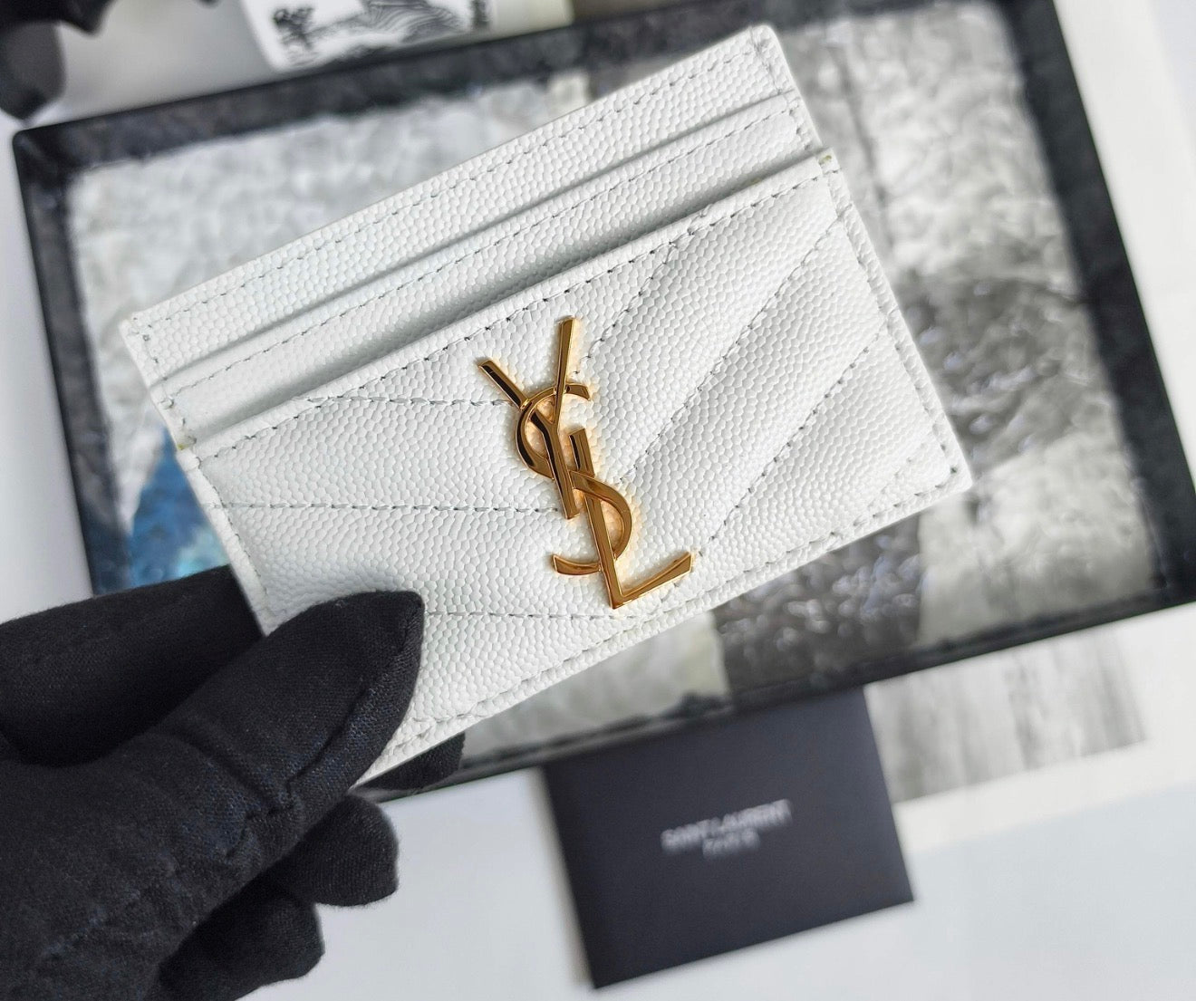 Y.S.L card holder