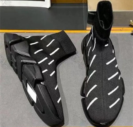 socks letter shoes