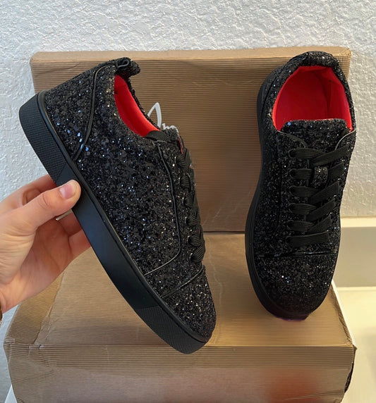 Kids red bottoms shoes