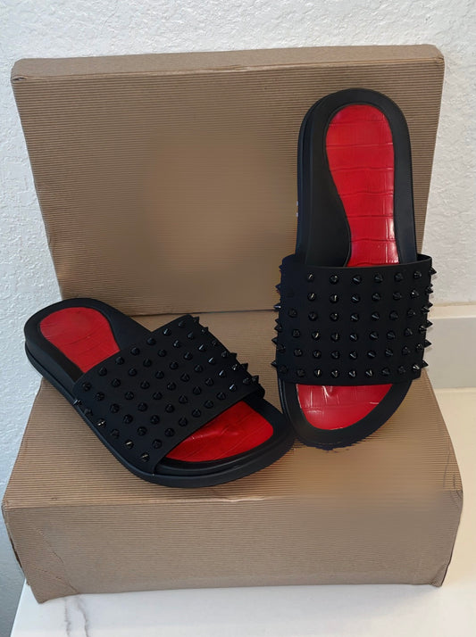 Red bottom sandals